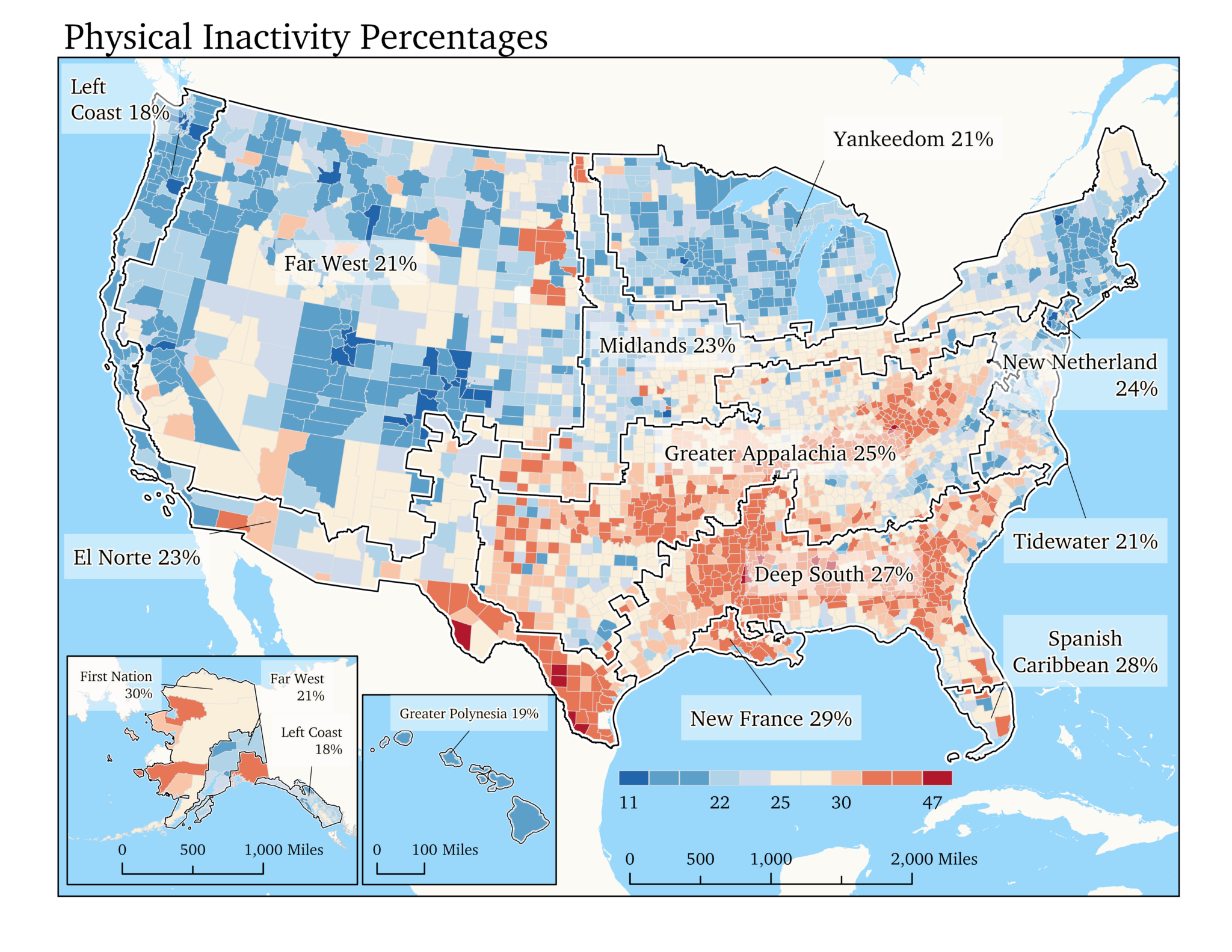 Physical Inactivity Numbers How churches could help address the lowland South’s obesity and ...